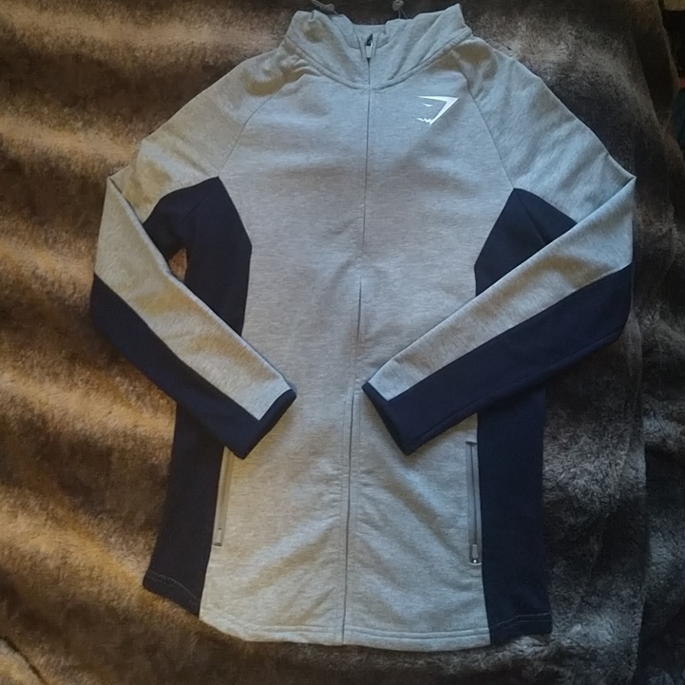 Fitted Gymshark Zip Up Hoodie